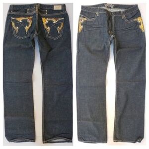NEW ROBIN'S JEAN YELPYT Straight Jeans SZ 40